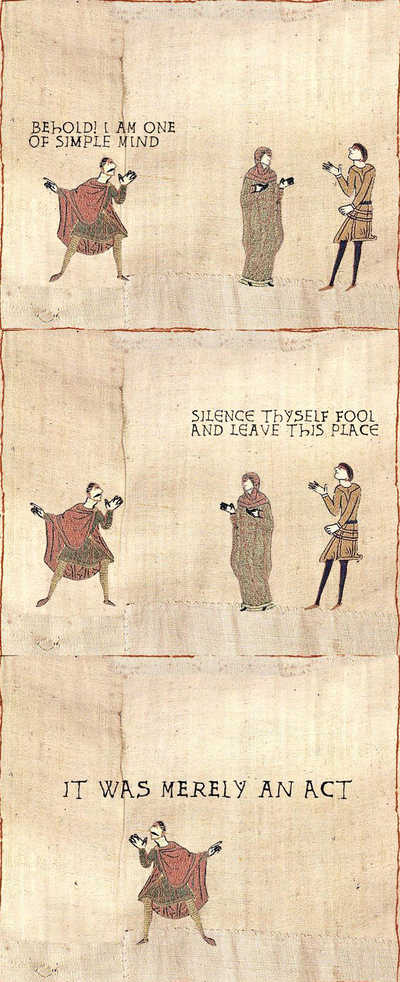 A trolling tapestry