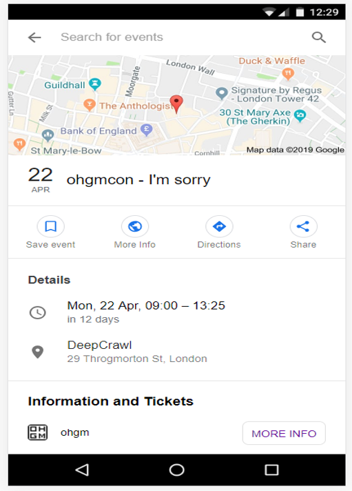 ohgmcon I'm Sorry event listing