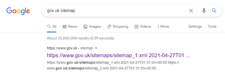 Hiding XML Sitemaps 5