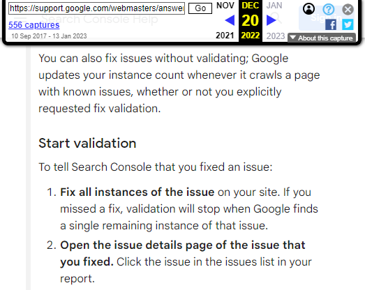 Custom Sitemaps for Faster Issue Validation 6